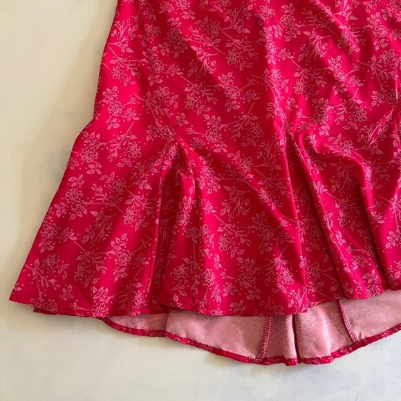 Cherley NWT Bright Pink Strapless Open Back Coverup Dress - Picture 4 of 8